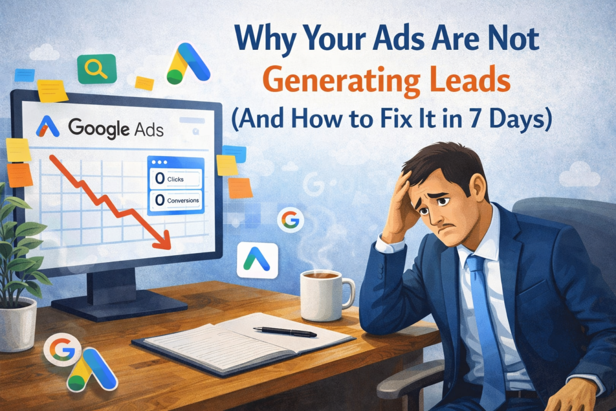 Ads are Not Generating Leads? Fix It in 7 Days (Pro Guide)