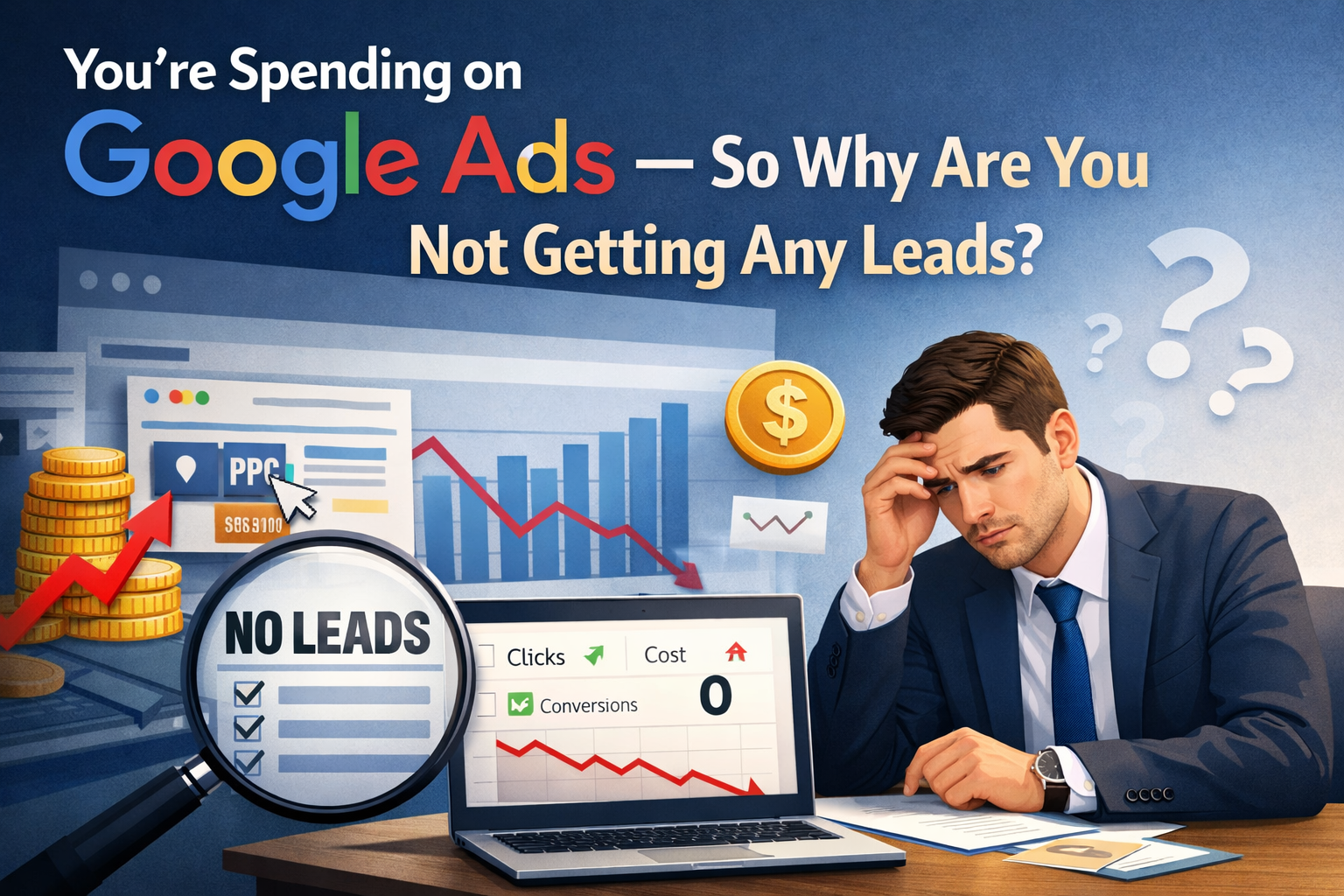 Spending on Google Ads but No Leads? Fix Your Strategy Now