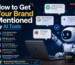 How to Get Your Brand Mentioned by AI Tools
